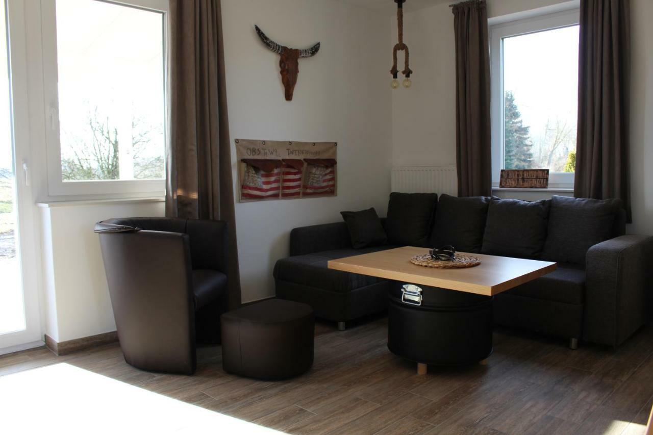 Ferienhaus Hof Beel Oberlangen Buitenkant foto